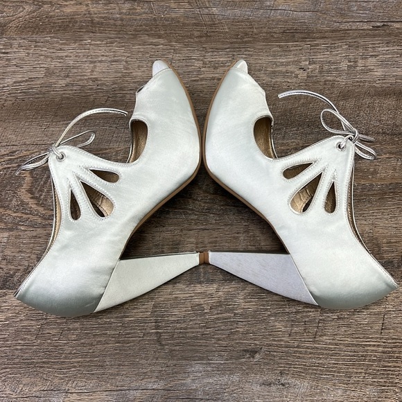 NEW Seychelles ‘I DO lll’ Mint Sprig Heels Size 11 - Picture 9 of 13